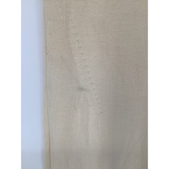 Rag & Bone Women's Medium Ivory Amy Ribbed Knit Polo Dress Short Sleeve K8-9 - Picture 5 of 11